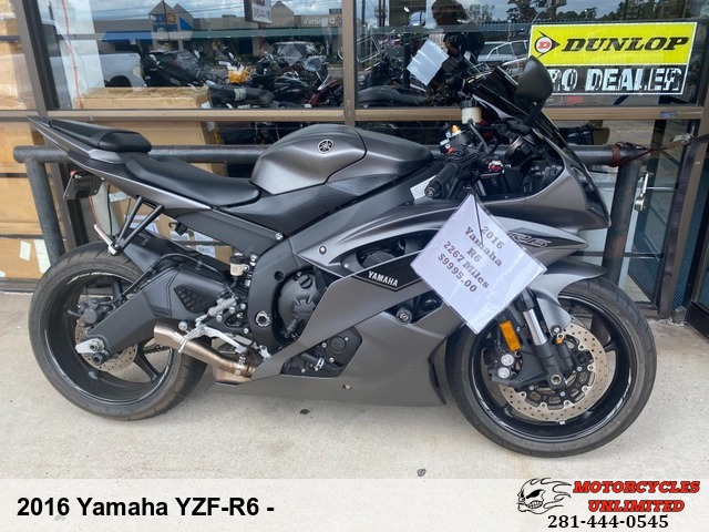 2016 Yamaha YZF-R6 -